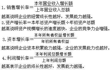 2015年中級(jí)審計(jì)師《審計(jì)專(zhuān)業(yè)相關(guān)知識(shí)》復(fù)習(xí)：發(fā)展能力分析