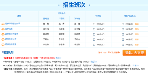 證券從業(yè)資格考試培訓