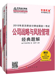 2015年注冊會計師“夢想成真”輔導(dǎo)書五冊通關(guān)-公司戰(zhàn)略與風(fēng)險管理