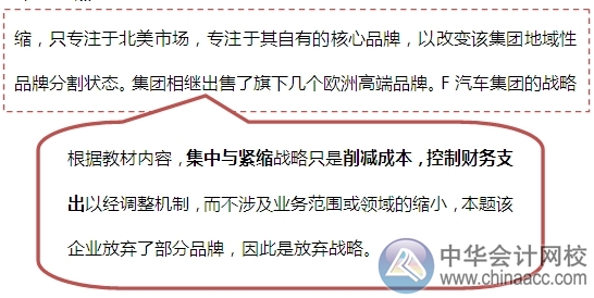 2015注會(huì)“借題發(fā)揮”戰(zhàn)略篇：緊縮與集中戰(zhàn)略