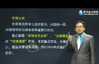 趙俊峰2016年注冊會計師《經濟法》強化提高班已開通