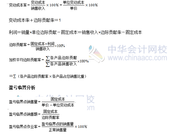 2017年注會財管公式總結