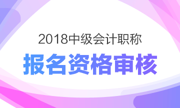 寧夏2018年中級(jí)會(huì)計(jì)職稱報(bào)名現(xiàn)場資格審核3月19日-30日