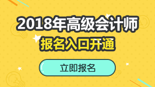 2018年高級(jí)會(huì)計(jì)師考試報(bào)名入口已開通