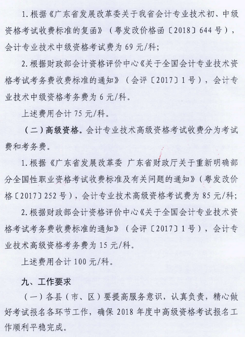 廣東肇慶2018年中級會(huì)計(jì)職稱報(bào)名時(shí)間及有關(guān)事項(xiàng)