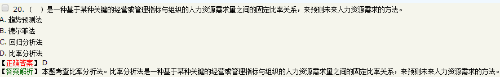 企業(yè)在預(yù)測未來人力資源需求時，有時會給予某一種關(guān)鍵的經(jīng)營或管理指示與人力資源需求量之間的關(guān)系來進(jìn)行預(yù)測，這種方法屬于