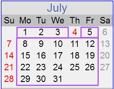 July