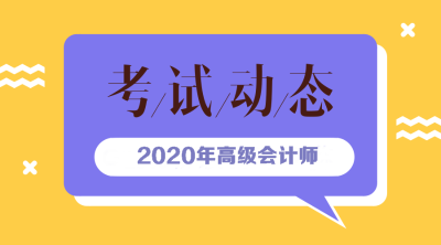 陜西2020年高級會計師證報考條件