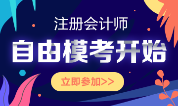 注會(huì)仿真?？?8日晚關(guān)閉！考前不練練手？上考場(chǎng)現(xiàn)練么？