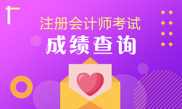 2019年注會成績查詢是什么時候