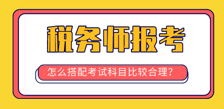 稅務(wù)師報考科目搭配