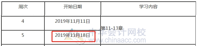 第5周：注會《會計》預習階段備考攻略（11.18-11.24）