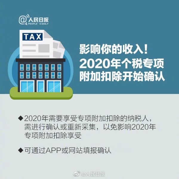 【稅局提醒】2020年個(gè)稅專(zhuān)項(xiàng)扣除開(kāi)始確認(rèn)，速看攻略！