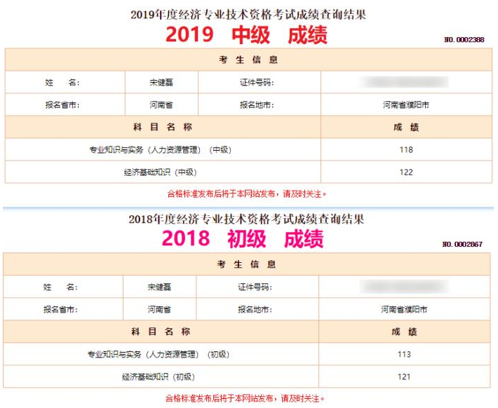 感謝正保會(huì)計(jì)網(wǎng)校助我連續(xù)兩年120分通過初、中級(jí)經(jīng)濟(jì)師！