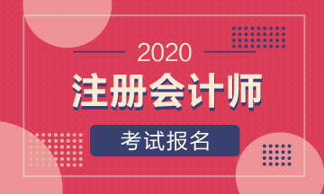 2020年湖北省注會專業(yè)階段報名時間