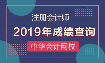 2019年安徽合肥注冊(cè)會(huì)計(jì)師查分是什么時(shí)候？