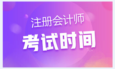 陜西CPA2020年專業(yè)階段考試時間