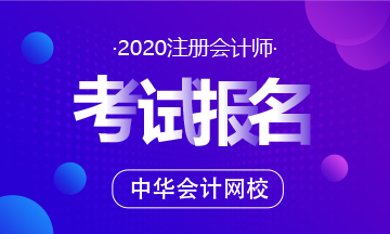 浙江2020注冊(cè)會(huì)計(jì)師報(bào)名時(shí)間