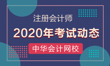 河南注冊會計師2020年教材什么時候出？