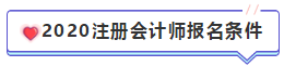 【匯總篇】2020年注冊會計(jì)師報(bào)名時(shí)間和報(bào)名條件 