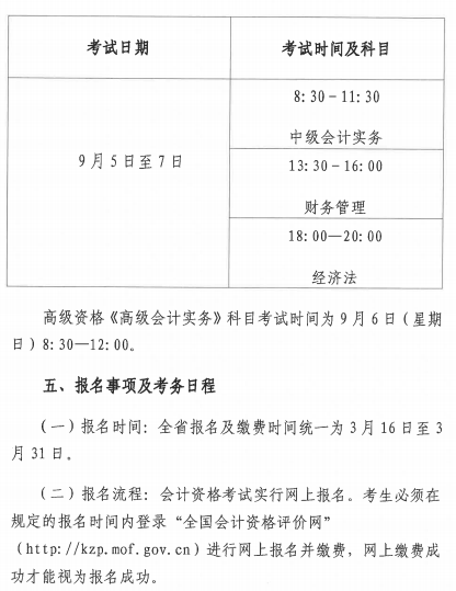 貴州遵義2020年高級會計(jì)師報(bào)名簡章