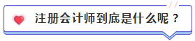 注會(huì)含金量到底有多高？猛戳！