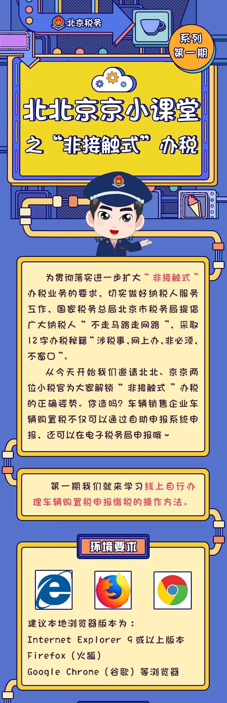  “非接觸式”辦稅之車輛購置稅申報繳稅