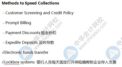 BEC知識(shí)點(diǎn)：Methods to Speed Collections