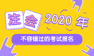 陜西2020注冊會(huì)計(jì)師報(bào)名時(shí)間已經(jīng)公布了