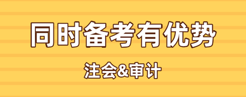 注會和審計師同時備考有優(yōu)勢？難度還更低？