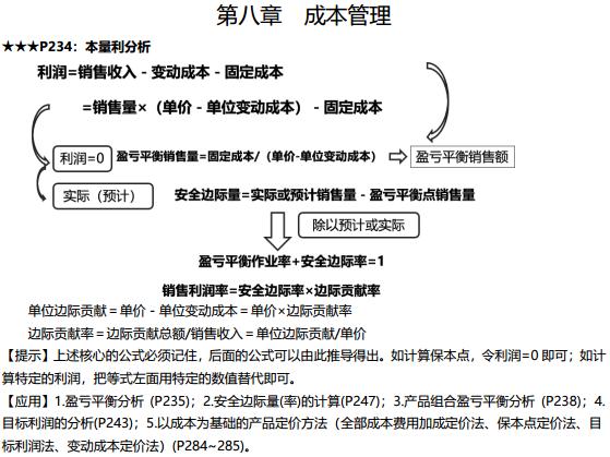 中級財管成本管理搞不定？9頁達江版財管公式大全拯救你！