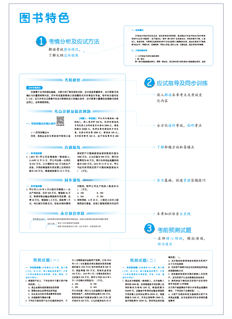 抓住機(jī)會(huì)！中級會(huì)計(jì)實(shí)務(wù)應(yīng)試指南圖書特點(diǎn)&試讀