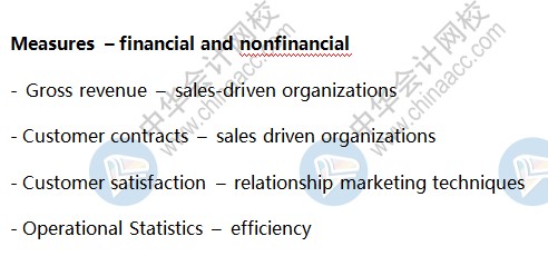 BEC知識點(diǎn)：Measures – financial and nonfinancial