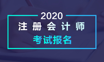 浙江省2020年注冊(cè)會(huì)計(jì)師報(bào)名費(fèi)用已公布