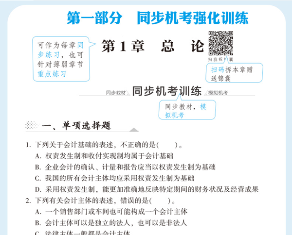 2020年注會《同步機(jī)試題庫一本通》電子版搶先試讀！速來圍觀