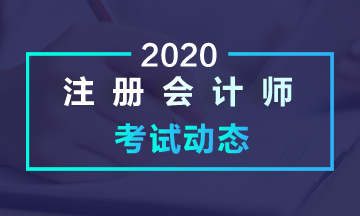 注冊(cè)會(huì)計(jì)師考試動(dòng)態(tài)