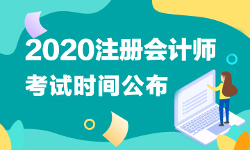 2020年海南注冊會計師什么時候考試？