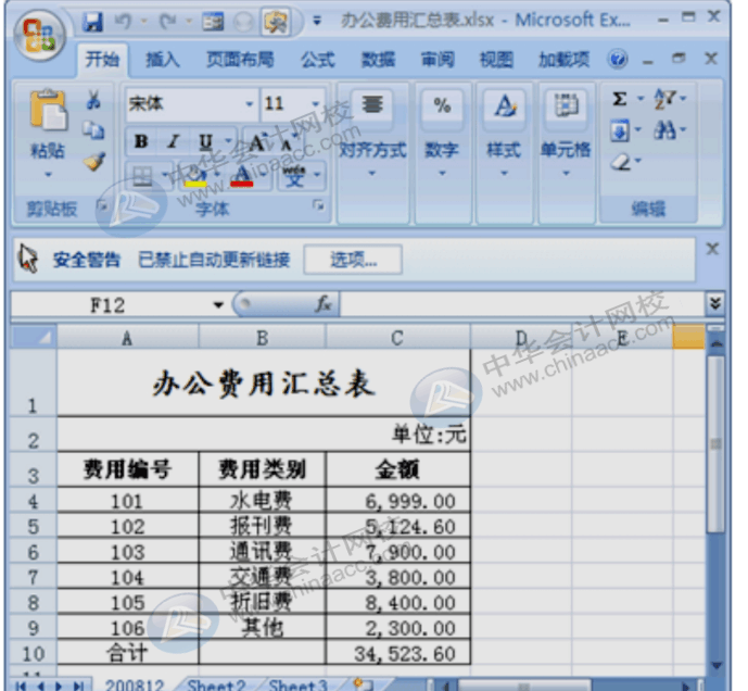 財(cái)務(wù)人必會(huì)的函數(shù)公式，請注意查收~