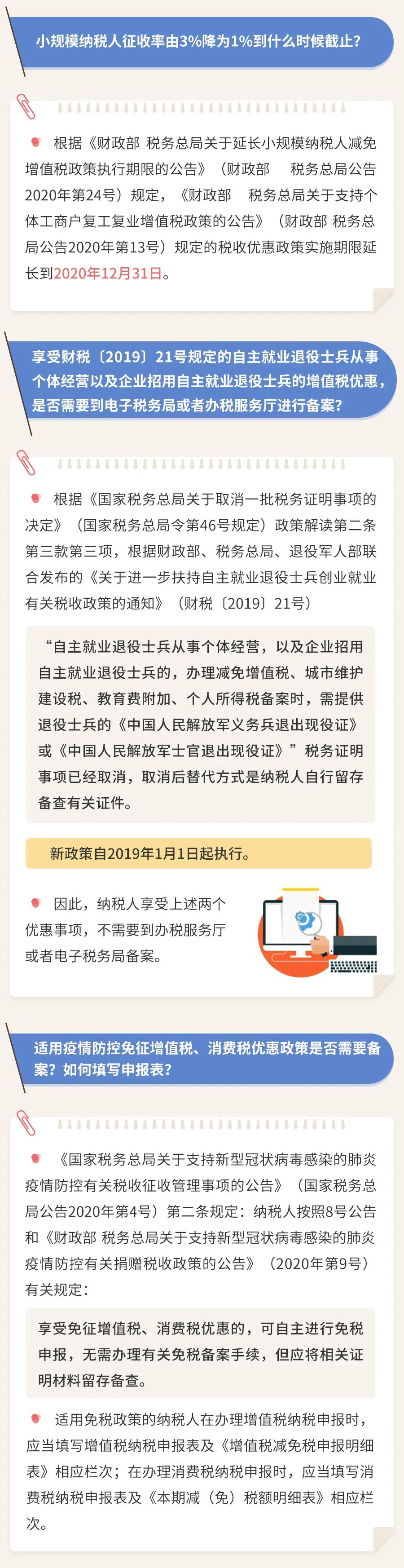 “3%降為1%”政策到什么時候截止？如何填寫申報表？