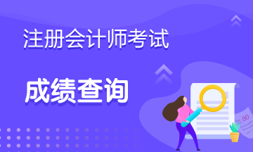 湖北注冊(cè)會(huì)計(jì)師考試2020年成績(jī)查詢時(shí)間公布了嗎？