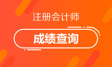 長春注會考試2020年成績查詢入口