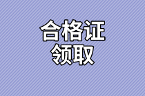 廣東2020年資產(chǎn)評估師考試合格證書領(lǐng)取信息公布了嗎？