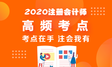 2020年CPA《稅法》高頻考點(diǎn)脫水純干貨！拿走不謝