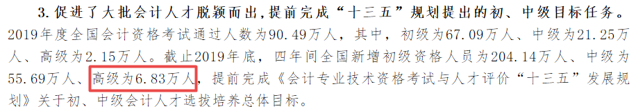 高級會計(jì)師職業(yè)發(fā)展前景可期 人才缺口大！！