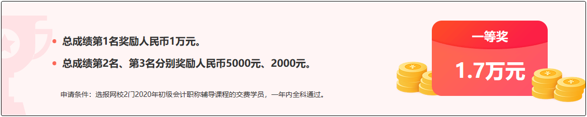 重磅預(yù)告！參與2020初級(jí)報(bào)分 人人拿獎(jiǎng) 只要你敢報(bào) 我們就敢發(fā)