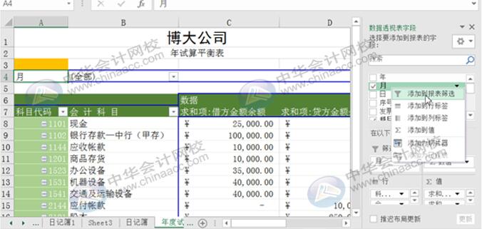 如何用Excel編制試算平衡表？操作方法送給你！