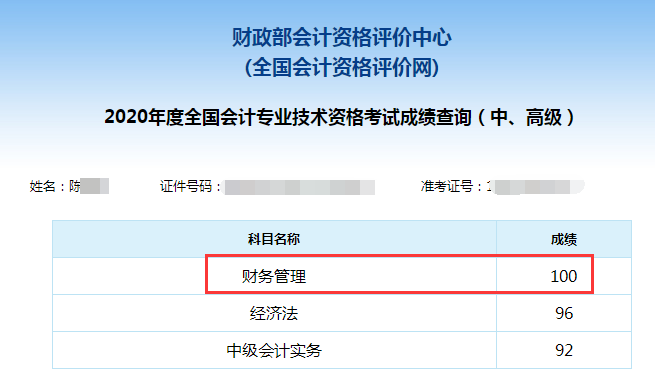 2020年中級(jí)會(huì)計(jì)職稱出成績了！你考的怎么樣？