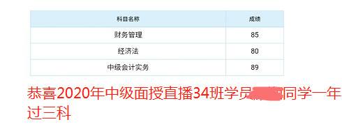 中級會計(jì)職稱面授班1年過3科學(xué)員太多~數(shù)不過來