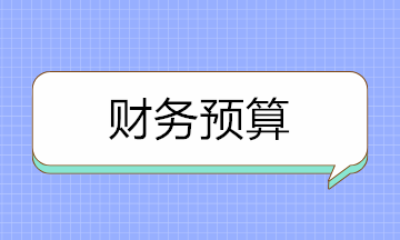 財務預算的編制原則及編制步驟