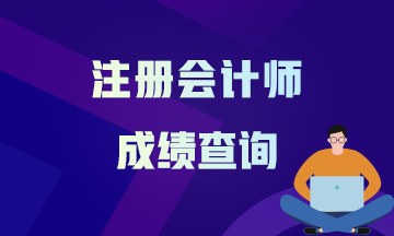 2020年湖南注會(huì)成績(jī)查詢(xún)時(shí)間